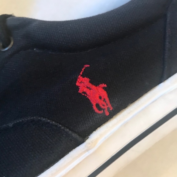 Polo by Ralph Lauren Vaughn Canvas/Leather Lace Up - Picture 3 of 10